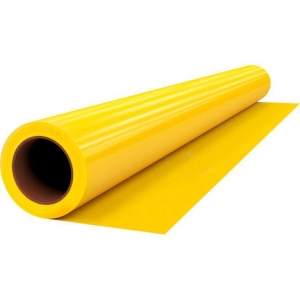 BOBINA CARTAZ AMARELA 700MM X 100M