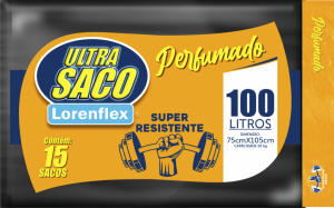 ULTRA SACO SUPER RESISTENTE 100L C/ 15UN