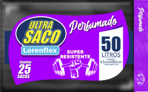 ULTRA SACO SUPER RESISTENTE 50L C/ 25UN